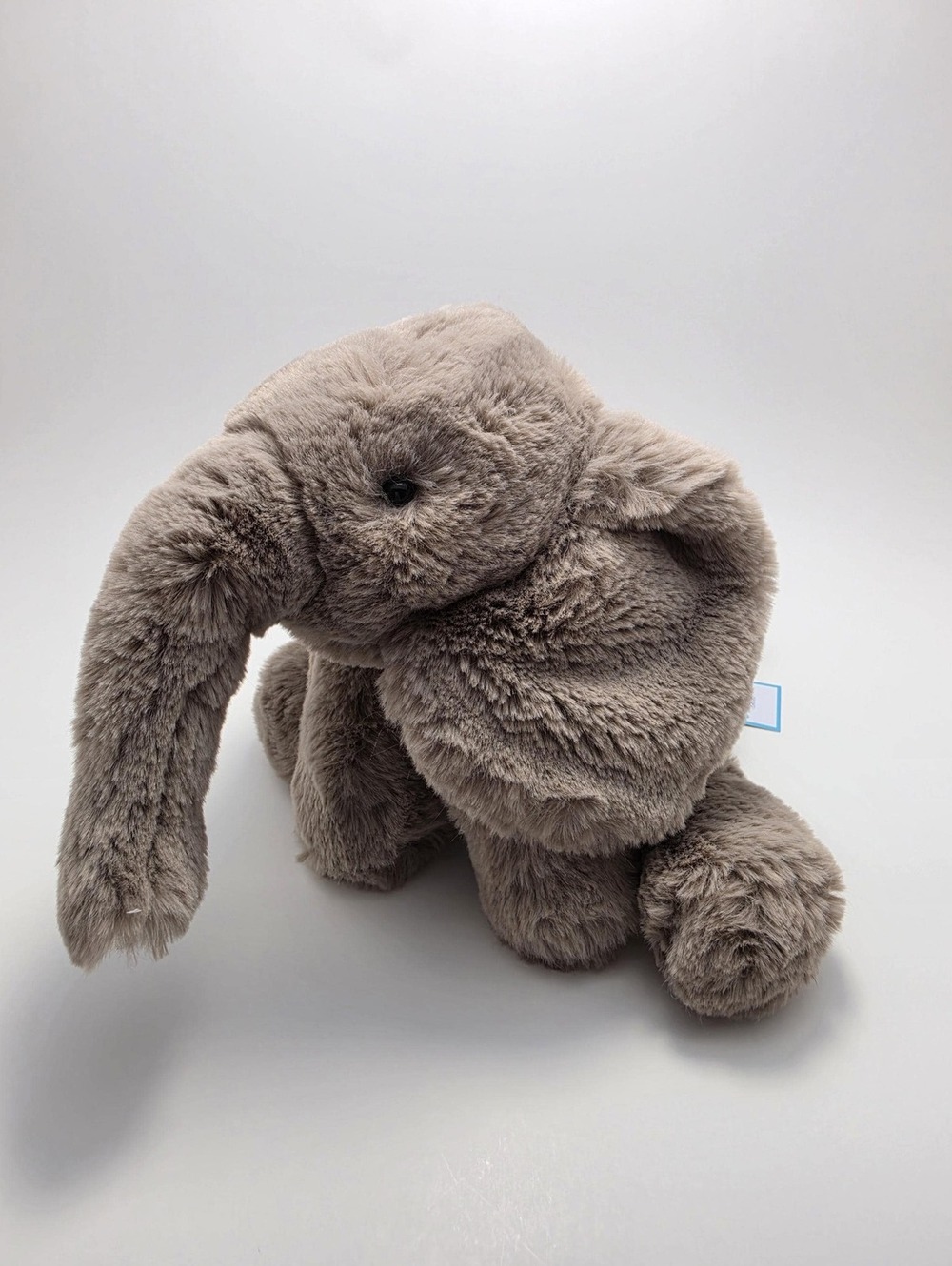 Jellycat Medium Smudge Elephant Plush Authentic New with Tags Pre Owned Retired